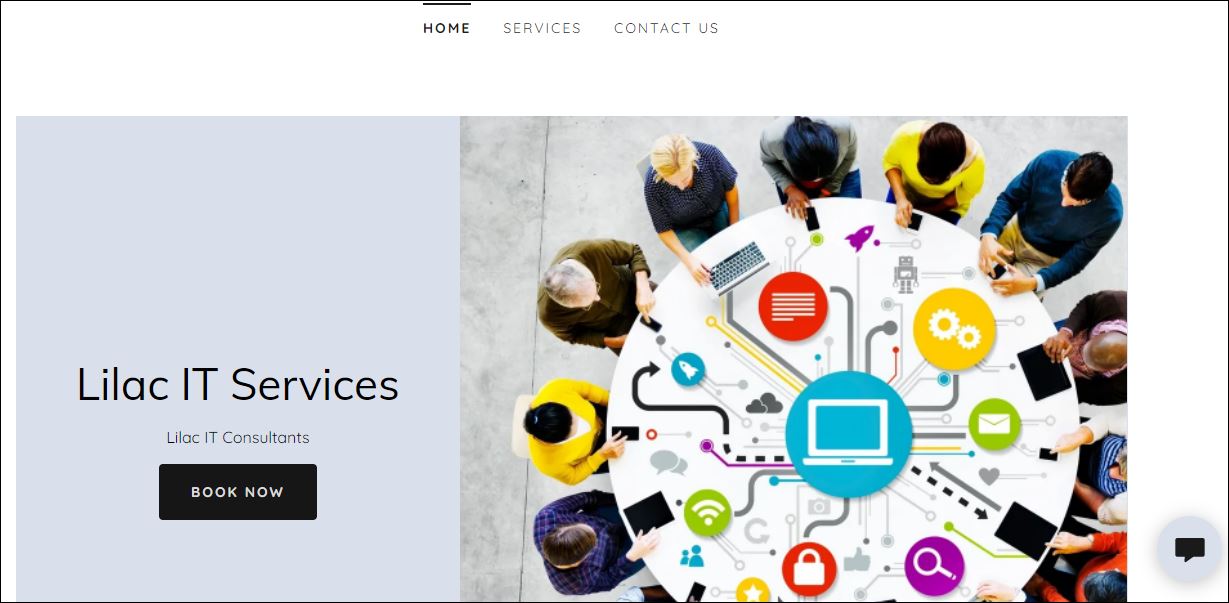 Startup Website template With Sticky Menu Bar